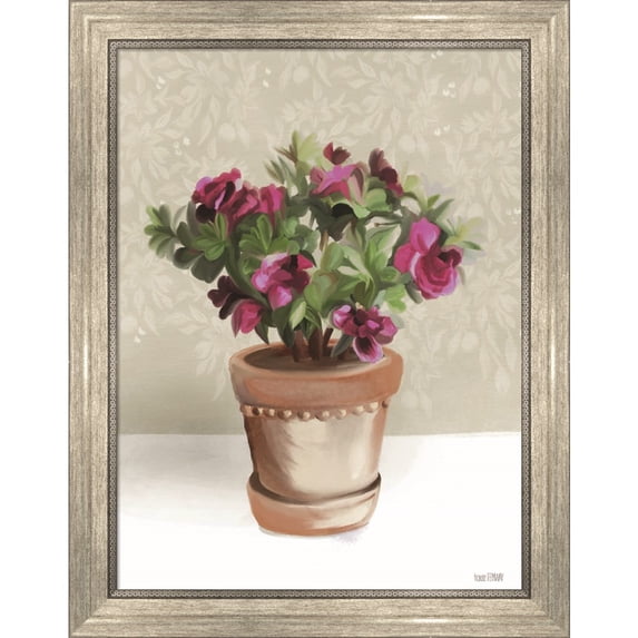 Great Art Now House Begonia Plant by House Fenway, Framed Wall Art, 18W x 23H