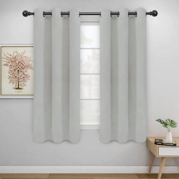 Cortinas Easy-Going Blackout con aislamiento térmico 107 x 183 cm