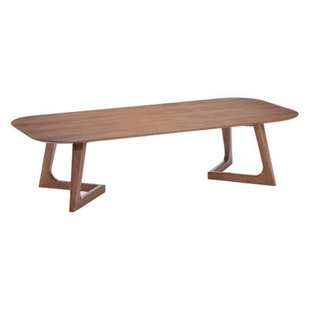 Walnut Veneer Mdf - Park West Coffee Table Walnut