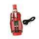 thumbnail image 3 of Figura de cascanueces navideño, iluminada con luces, figura de mesa, 28,5 cm Rojo, 3 of 9