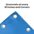 thumbnail image 3 of Covers & All Tarps Heavy Duty Waterproof, 18 Oz PVC Polyester Tarp Waterproof with Grommets, Tear & UV Resistant Multipurpose Use – Roof, Canopy, Patio, Pool, Boat, Trailer (10’ x 12’, Blue), 3 of 8