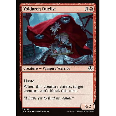MtG Innistrad Remastered Common Voldaren Duelist #181