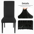 thumbnail image 2 of SearchI Dining  Chair Covers Slipcovers, Spandex Fabric  Removable Washable Short Parsons  Chair Covers  Dining ,, 2 of 7