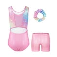 thumbnail image 4 of Girls Dance and Gymnastics Leotard,Hollow Back Sleeveless Leotard, 4 of 7