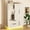 White, variant on Blotout 3 Door Wardrobe Closet with Mirror & LED Lights, Bedroom Armoire with 2 Drawers and Multi-Layer Shelves , Modern Wooden Armoire Wardrobe Closet with Hanging Rod for Bedroom