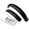 thumbnail image 2 of TTETTZ Bicycle Mudguard Set Full Coverage Plastic Protector Road Bike Accessory for Fat Front Rear Set, 2 of 9