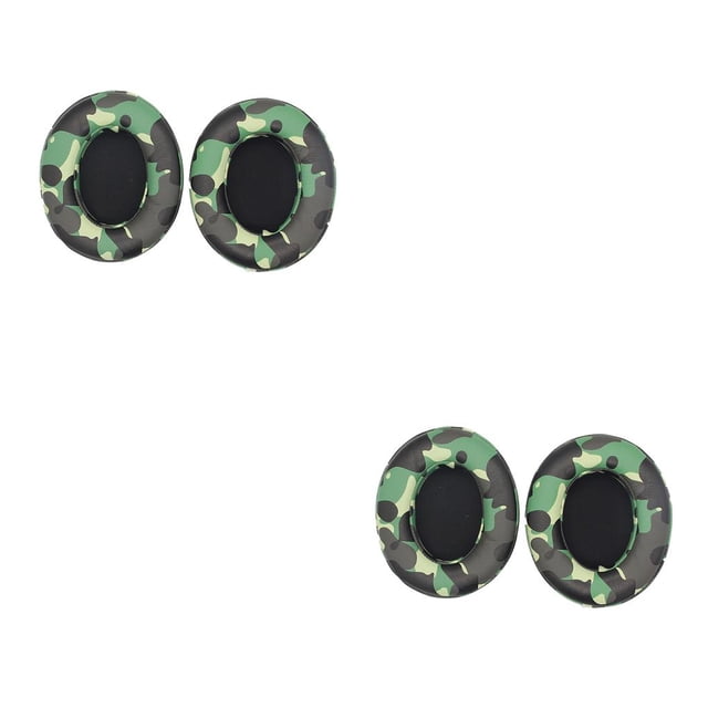 Almohadillas de Esponja Seitruly 2 Piezas para Auriculares Color Titanio