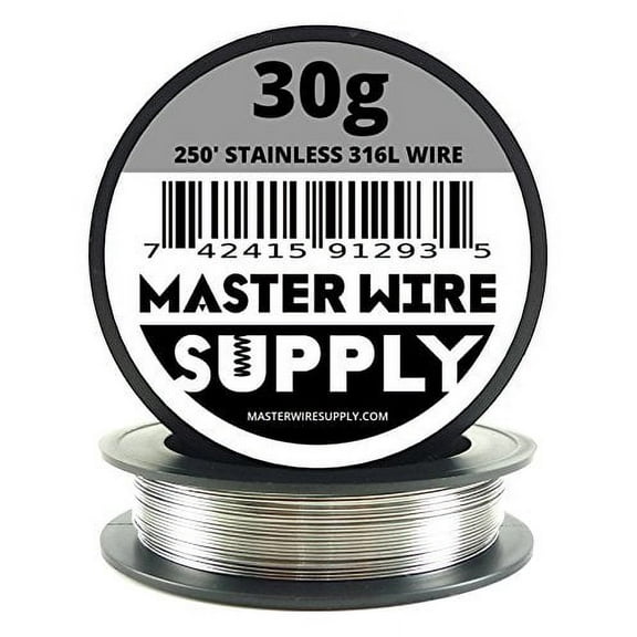 Stainless Steel 316L - 250' - 30 Gauge Wire