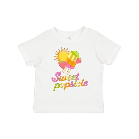 

Inktastic Summer Popsicle and Sunshine Gift Toddler Toddler Girl T-Shirt