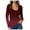 Red, variant on Women Tops Long Sleeve Daily Loose Blouses Tops for Casual Wear Everyday Comfort Women’s T-Shirt Alternative Modern Women's Top