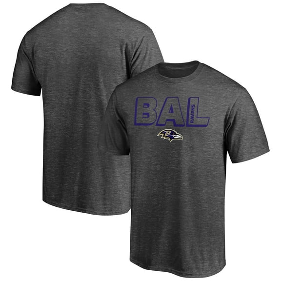 Men's Charcoal Baltimore Ravens Must Win T-Shirt