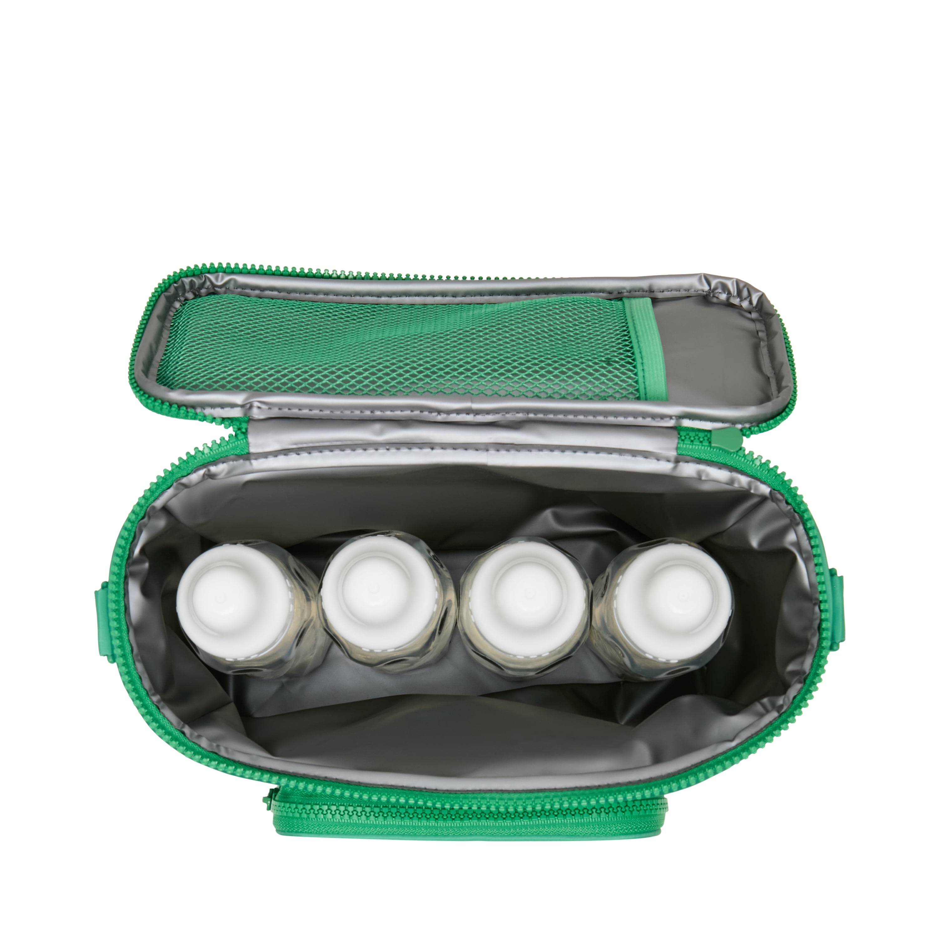 Madden NYC Women's Front Pocket Lunchbox, Green - Portable Food Storage for Work & Travel
