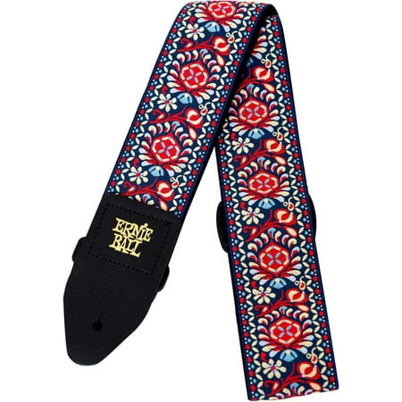 ernie ball royal bloom jacquard guitar strap