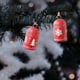 thumbnail image 5 of xihome Pack de 2 campanas navideñas de hierro forjado con diseño festivo nevado - Adornos rojos para colgar en la ventana, ideales para la decoracin navideña del hogar., 5 of 6