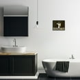 thumbnail image 2 of Stupell Industries Bathroom Sink Deco Style Geometric Painting Black Framed Art Print Wall Art, 14 x 11, 2 of 8