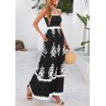 thumbnail image 4 of Vestido PRETTYGARDEN 2025 Floral Maxi con Tirantes Finos Talla L, 4 of 8
