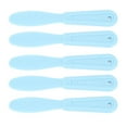 thumbnail image 4 of 5 espátulas de plástico para yeso dental, cuchillo mezclador para materiales de yeso de impresión de alginato, color azul claro, 4 of 14