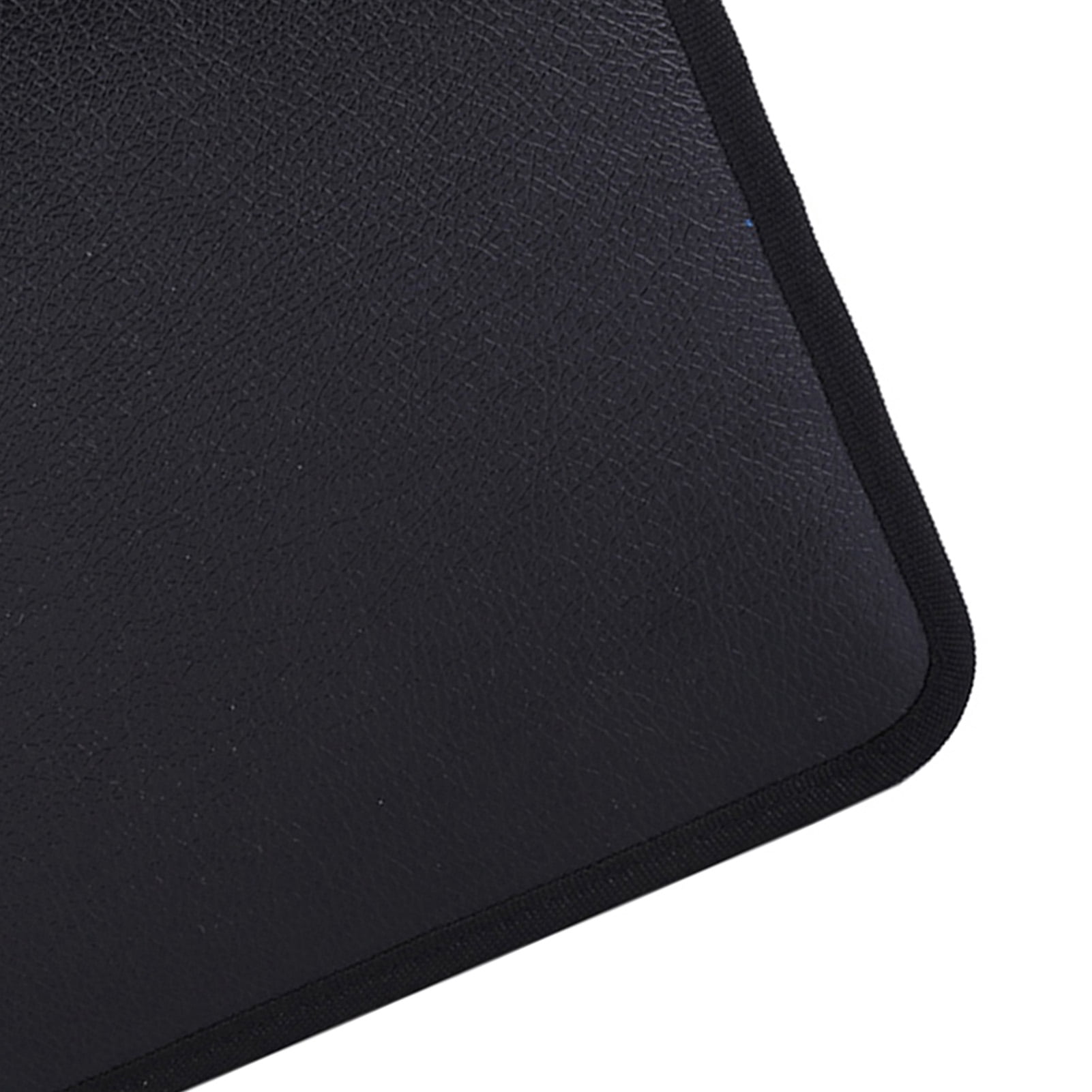 Nieyigj Large Capacity PU Leather Fabric Pencil Case 150 Slots Zipper Pen Bag Organizer for Art Drawing Pencils, Markers, and Pens, Foldable Portable Storage Pouch for Students and Artists, Black