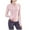 Pink-05, variant on HTNBO Women Zip Up Athletic Jackets Long Sleeve Hoodies Gym Hiking Workout Yoga Running Clothes UPF 50+ Sun Protection