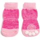 thumbnail image 4 of calcetines antideslizantes para perros y gatos con control de tracción para usar en interiores, calcetines para perros y gatos con refuerzo de goma (rosa), 4 of 5