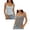 Blue & Grey, variant on YUEHUA 2-Pack Women's Lace Cami Y2K U Neck Spaghetti Strap Sleeveless Lace Tank Top Camisole Shirts