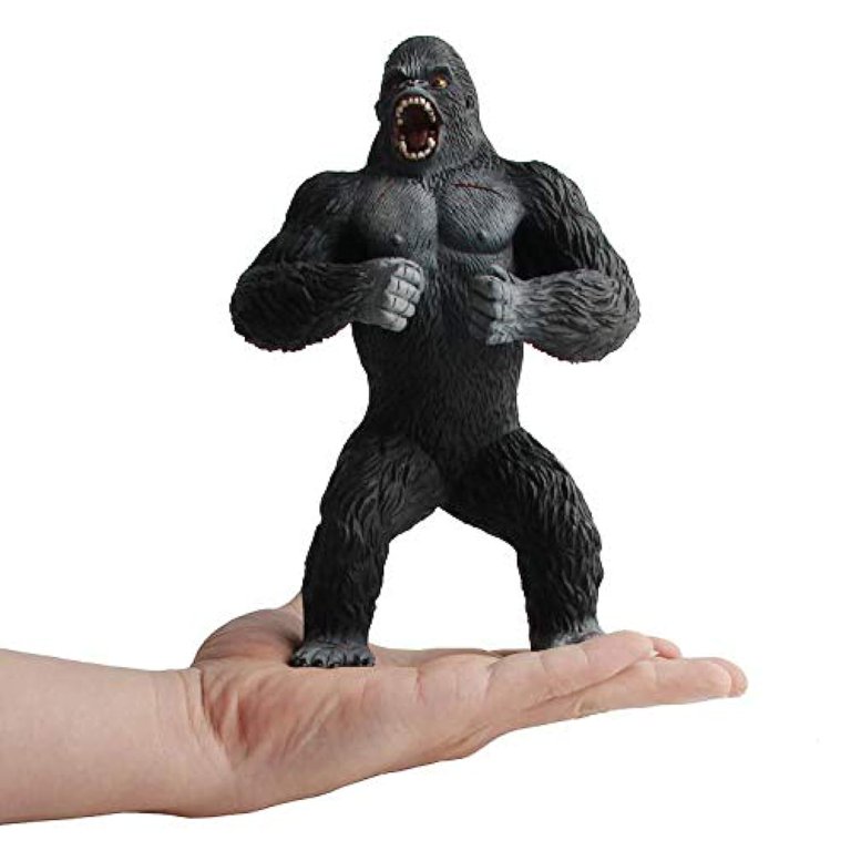 7.5 inch Orangutan Figurines Gorilla Model Plastic Animal Action