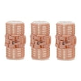 thumbnail image 1 of Unique Bargains 3 Pcs Rouleau de Cheveux Volumisant Pratique Sans Chaleur pour Femmes 2.72"x1.38 Pouces Rose Blanc, 1 of 4