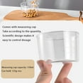 thumbnail image 5 of Storage container Kitchen Organizers Cereal Containers Storage Airtight Large Dry Food Storage Containers With Pouring Spout Measuring Cup For Flour And Grain Plastic Dispenser, 5 of 9