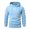 Blue, variant on LUOGENLI Mens Hoodies Blanket Men's Casual Hooded Sweatshirt Loose Fit Pullover for Autumn Winter Comfortable Pure Color Hoodie with Pocket Full Zipper Hoodies for Men Camo Grey2 Size M