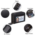 thumbnail image 4 of Small Genuine Leather Wallet For Women, Rfid Blocking Credit Card Holder(Black), 4 of 6