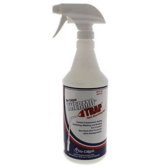 Nu-Calgon 4371-32 Thermo-Trap Spray Gel, 1 Quart Bottle