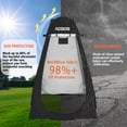 thumbnail image 4 of Pop Up Shower Camping Tent, Outdoor Privacy Camp Toilet Tent, Portable Dressing Room with Carrying Bag, Bath Bag for Camping, Hiking, 4 of 5