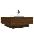 thumbnail image 2 of vidaXL Table Basse avec Lumières DEL Table d'Appoint de Canapé Meuble de Salon, 2 of 6