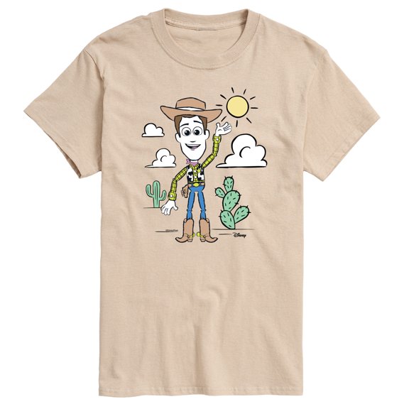 Toy Story - Woody Pastel - Men's Short Sleeve Graphic T-Shirt