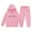Pink, variant on Gyexs Toddler Girls Clothes Size 2-3 Years Fall Winter Outfits, With/wiithout Drawstring Sweatsuit Outfit (Brown, 2-3 Years)