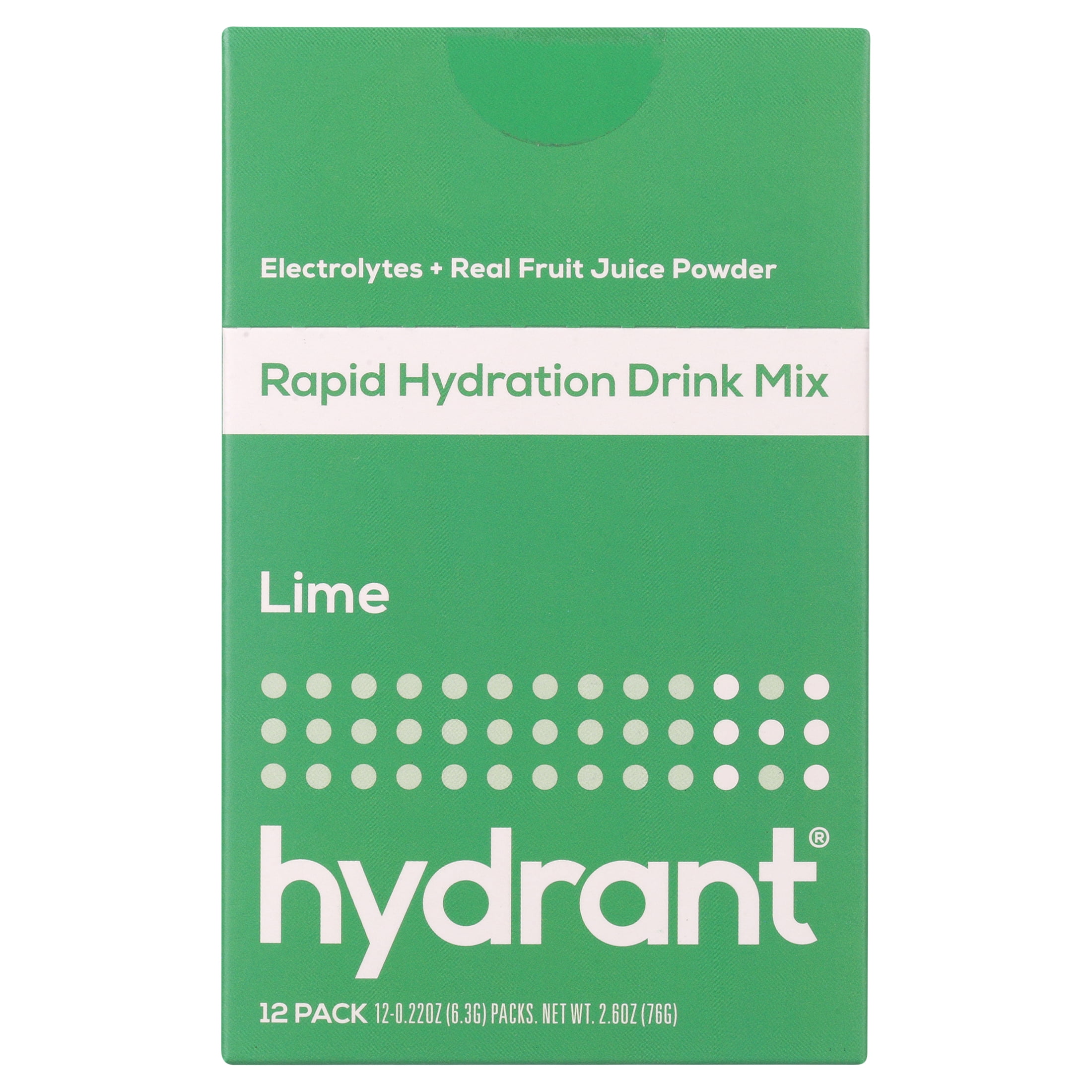 Hydrant Lime Drink Mix 12pk