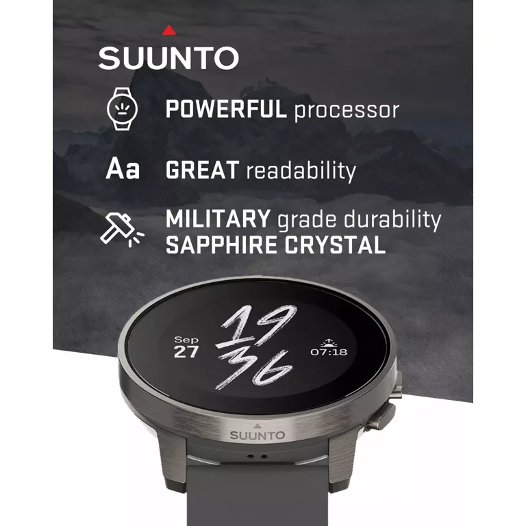 Suunto 9 Peak Pro Titanium Slate - Thin and tough GPS