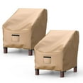 thumbnail image 1 of Fundas para Sillas de Patio BROSYDA Impermeables Paquete de 2 84x79x79 cm, 1 of 8