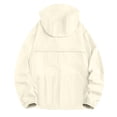 thumbnail image 3 of Guluxicc Athletic Hooded Jackets for Men Full Zipper Running Performance Long Sleeve Windbreaker Jackets for Outdoor Cycling Wear Fall Winter Casual Jackets, 3 of 7