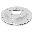 thumbnail image 5 of Geelife Drilled & Slotted Front G-Coated Disc Brake Rotor, 5 of 9