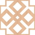 thumbnail image 6 of Ekena Millwork 15 3/8"W x 15 3/8"H x 3/8"T Medium Blendon Decorative Fretwork Wood Wall Panels, Alder, 6 of 6