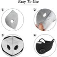 thumbnail image 3 of Filtros de carbón activado para mascarillas faciales de 4 capas, paquete de 10 para protección de ciclismo al aire libre, 3 of 5