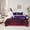 Red Purple Pink, variant on Castle Fairy Ombre Video Game Twin Bedding Sets,Honeycomb Gamepads Bedding Comforter Set