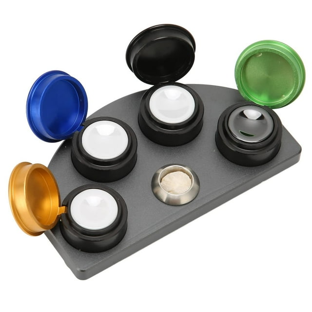Watch Oil Cup Holders Set Precision Grease Dishes for Watch and Tool Kit for Horologists
