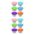 thumbnail image 2 of Billuyoard Taza de condimentos con tapas coloridas, salsas para aderezos para ensaladas, recipiente confiable para aderezos para ensaladas, varios Type4 NO4, 2 of 6