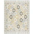 thumbnail image 2 of 8x10 Water Resistant, Large Indoor Outdoor Rugs for Patios, Front Door Entry, Entryway, Deck, Porch, Balcony | Outside Area Rug for Patio | Cream, Geometric | Size: 7'11'' x 10'3'', 2 of 10