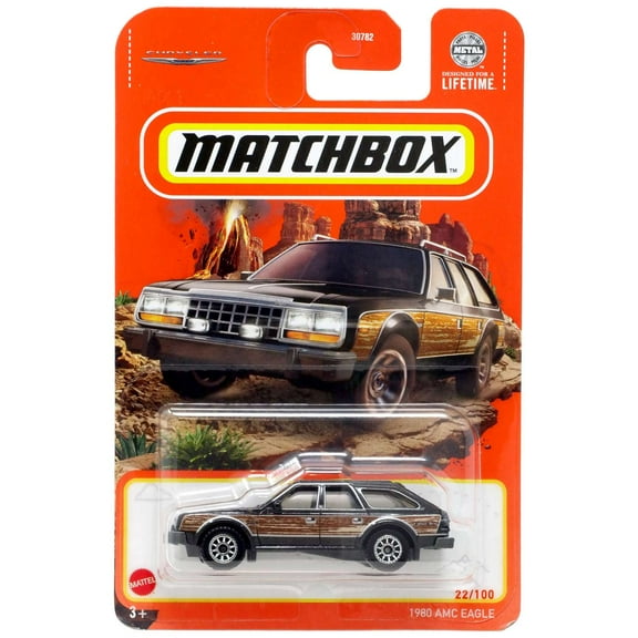 Matchbox 1980 AMC Eagle Diecast Car (Black)