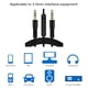 thumbnail image 5 of Cable de audio AUX con micrófono Control de volumen Auriculares (AUX) Negro, 5 of 6