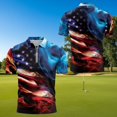 thumbnail image 4 of Aplkyhs 250th Anniversary Matching Couple Golf Shirts Mens Hawaiian Shirt Golf Accessories for Men Mens Shirts Casual Soft and Comfortable for Golf Tennis Hiking Running Gym, 4 of 6