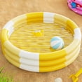 thumbnail image 4 of Piscina plegable para bebés, piscina para niños, piscina de jardín exterior familiar de PVC, 4 of 9